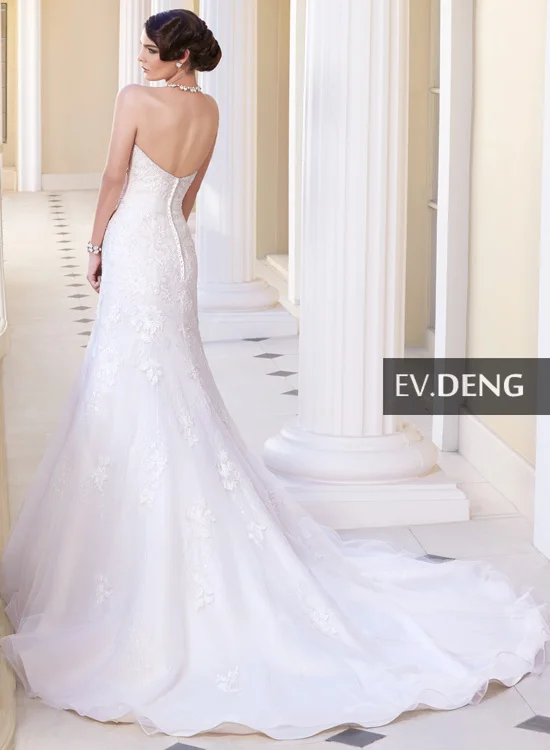 Robe de mariage/кружевное платье с аппликацией из бисера; Casamento vestido de noiva; милое платье русалки; популярное свадебное платье; платья для матери невесты
