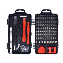 110 в 1 Набор отверток, многофункциональные прецизионные отвертки, биты Torx PC, ручные инструменты для ремонта мобильных телефонов