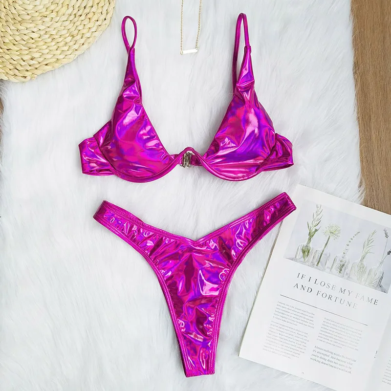 Bikini 2020 Summer Bandage Swimsuit Women Push Up Swimwear Padded Bra Bikini Set Solid Beach Wear Bathing Suit Brazilian Biquini Bikini 2020 Summer Bandage Swimsuit Women Push Up Swimwear Padded Bra Bikini Set Solid Beach Wear Bathing Suit Brazilian Biquini