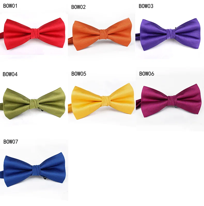 Currently Available Wholesale Bowtie Men Candy-Colored Bowtie Korean-style Fashion Bow Bowtie Manufacturers Direct Selling