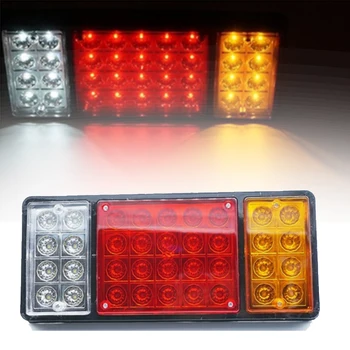 

2pcs 12V 36LED Trailer Rear Light Waterproof High Brightness Lamp Turning Signal Indicator Light LED Brake Lights For Car Truck