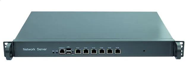 Сетевой серверный маршрутизатор 1U pfsenseIntel Celeron 3865U Security 6 Lan 1000M сетевое серверное