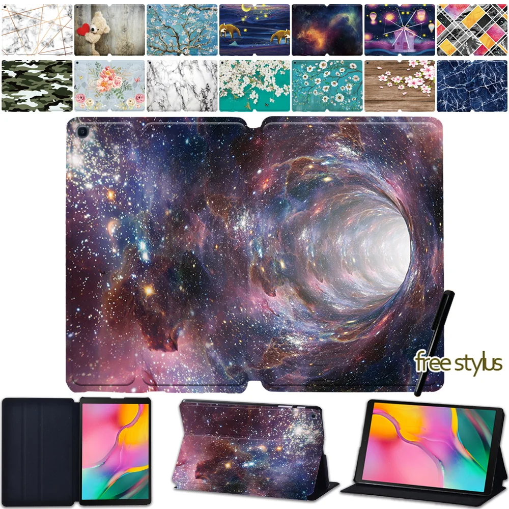 

For Samsung Galaxy Tab A 7.0"/9.7"/10.1"/10.5"/Tab E 9.6"/Tab S5e 10.5" Shockproof Leather Stand Cover Lightweight Tablet Case