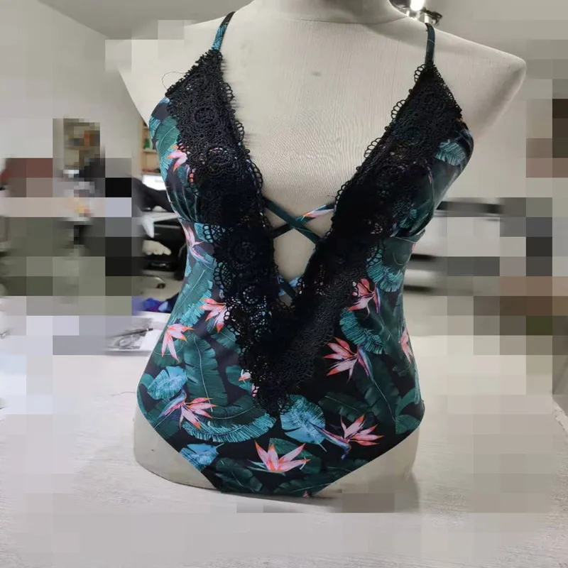 One Piece Swimsuit 2020 Sexy Swimwear Women Bathing Suit Swim Vintage Summer Beach swimsuit ladies swimwear  tankini ?????????