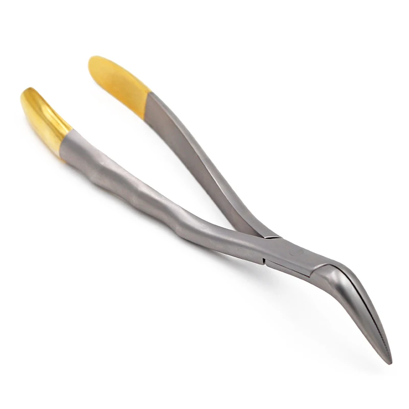 Dental Root Fragment Minimally Invasive Tooth Extraction Forcep Instrument Curved Maxillary Mandibular Universal Plier Tool 4
