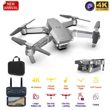 Drone mini zangão 4k 1080p câmera grande angular zangão wifi