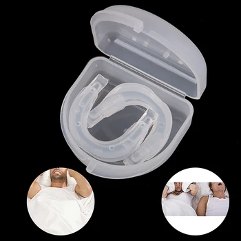 

Dental Health Oral Care Teeth Brace Dental Mouth Guard Bruxism Splint Night Teeth Tooth Grinding+Storage Case Sleeping Aid Tool~