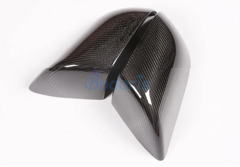 Carbon fiber color Углеродное волокно, цветное боковое зеркало, Накладка заднего вида, рамка для автомобиля, Стайлинг для Tesla, модель 3,,,, аксессуары - Цвет: Carbon fiber color