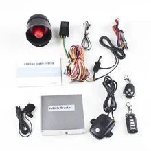 Vehicle Security Car Alarm System With Two 4-Button Transmitters
