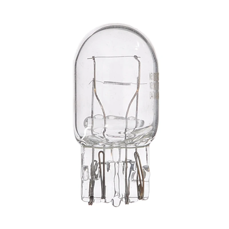 10pcs T20 7443 W21/5W R580 3800K Halogen Bulb Clear Glass  Daytime Running Light Turn Stop Brake Tail Bulb DRL Bulbs