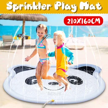 

New Kids Panda Sprinkler Pad Mat Children Summer Outdoor Baby Water Splash Play Mat Lawn Inflatable Sprinkler Cushion Kids Toys