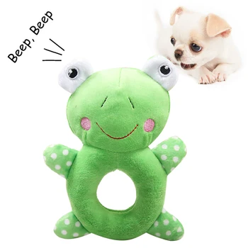 

Funny Plush Pet Toy Cartoon Chicken Rabbit Frog Pet Bite Toy Pet Sound Toy For Dogs Cats Pet Interaction Supplies Dropshipping