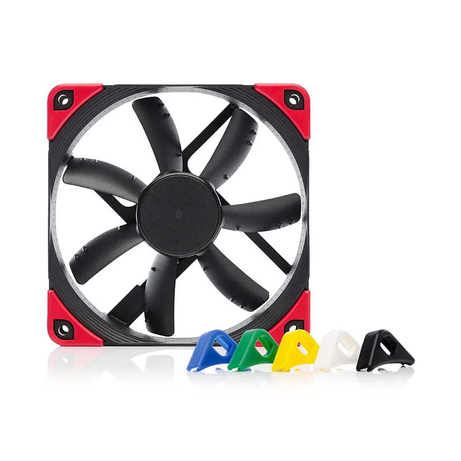 Noctua NF-S12A PWM chromax.black.swap компьютерный чехол s кулер для процессора бесшумный