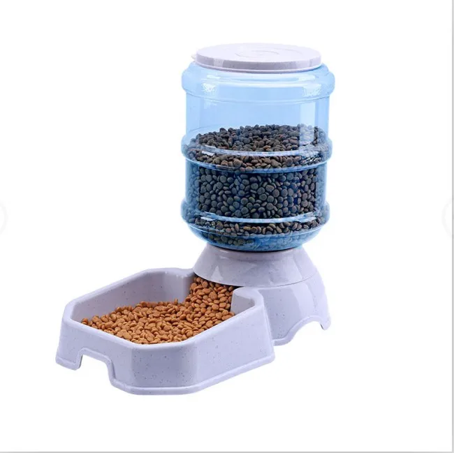 Square 3.8L Plastic Pet drinkers cat dog automatic feeder drinking animal pet bowl water bowl for pets Dog Automatic Drinkers - Цвет: Square