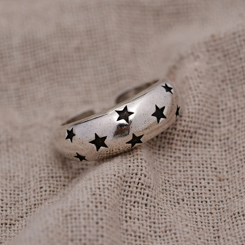 Thai Silver Lady Party Ring Jewelry For Women Birthday Gift No Fade silver ring silver rings