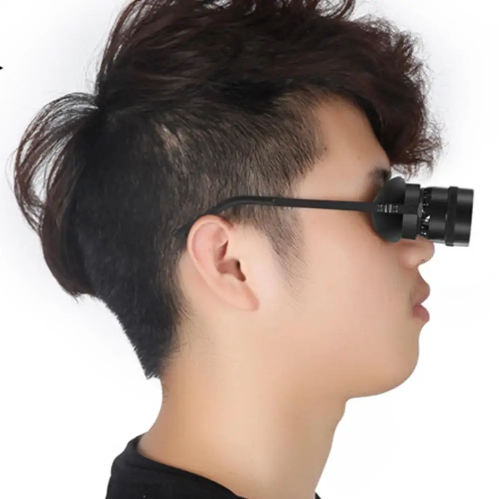 

Professional Fishing Telescope 10x Zoom Glasses HD Green Vision Glasses Outdoor Film Telescope Light Ultralight Low Night L H2G8
