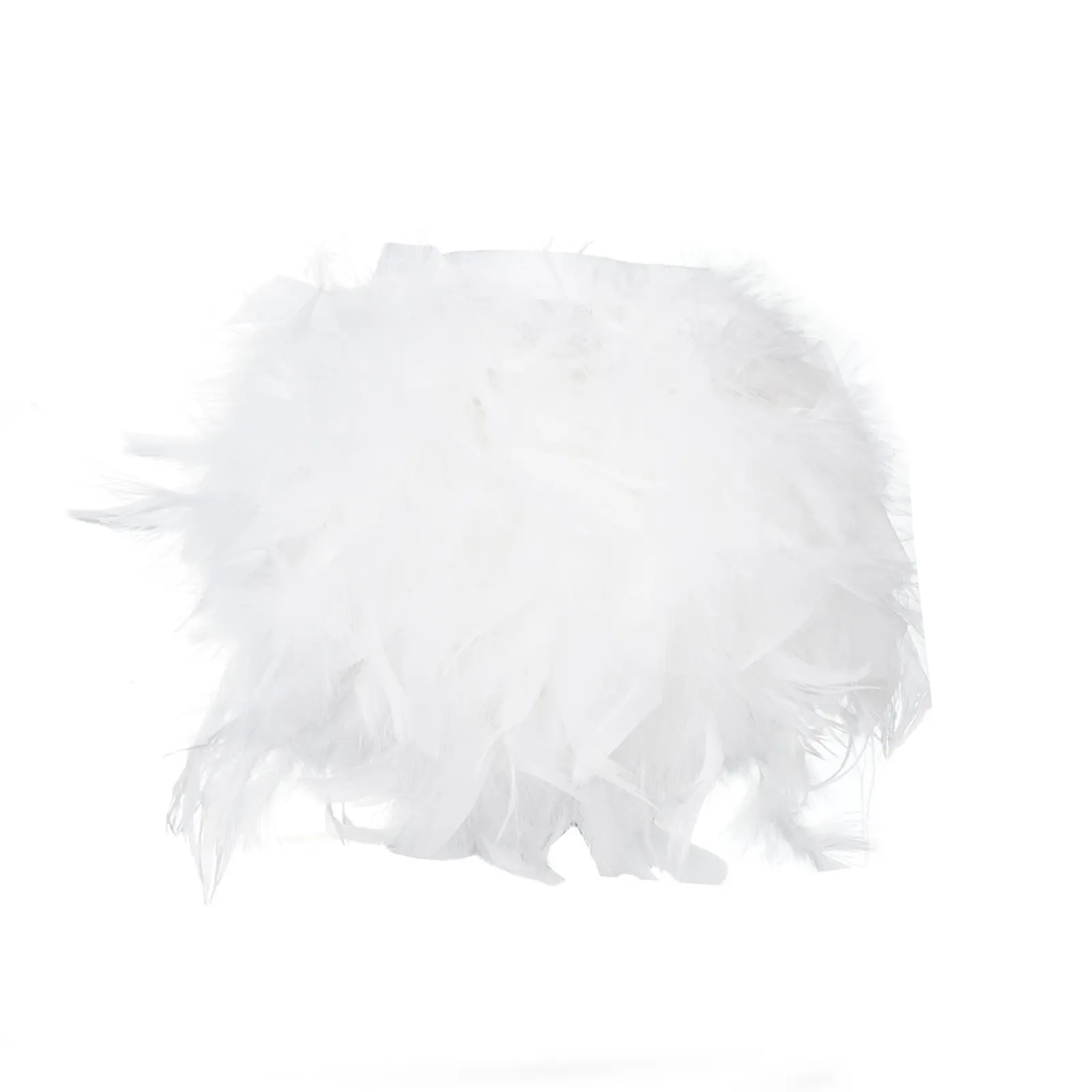 White Fluffy Turkey Feather Trims Ribbon DIY Wedding Party Dress Crafts Plumes Fringe Sewing Decoration 10 Meters /Lot Wholesale | Дом и сад