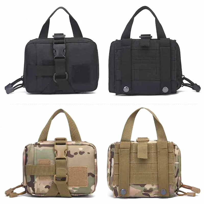 

Molle Medical Pouch Hunting Survival First Aid Outdoor Emergency SOS Bag Fishing Camping Tactical EDC Bag Medical Kit Case