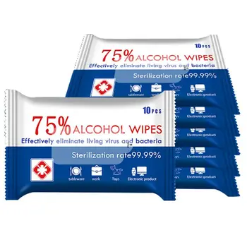 

60 Pcs Wet Wipes Large Hand Wipes Detergent Wipes Travel Portable For Famiily