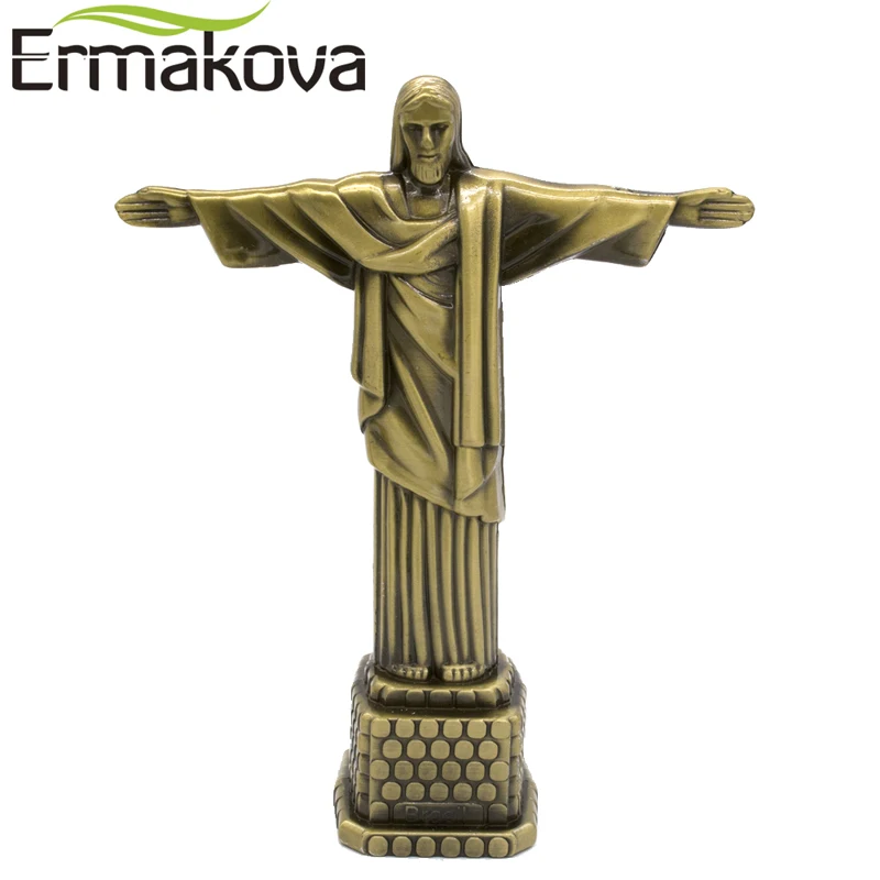 Металлическая бразильская Статуэтка ERMAKOVA редуктор Иисуса статуэтка Христа