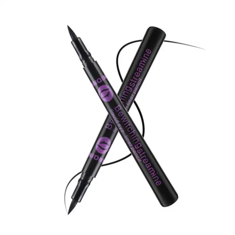 Profesyonel yeni 1 adet siyah Eyeliner su geçirmez sıvı göz kalemi kalem makyaj kozmetik uzun ömürlü Eyeliner