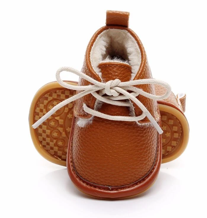 baby fur moccasins