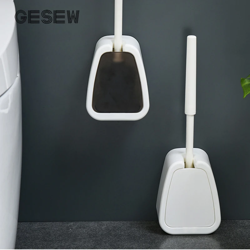 Настенная щетка для туалета GESEW с длинной ручкой бытовой очиститель чистки