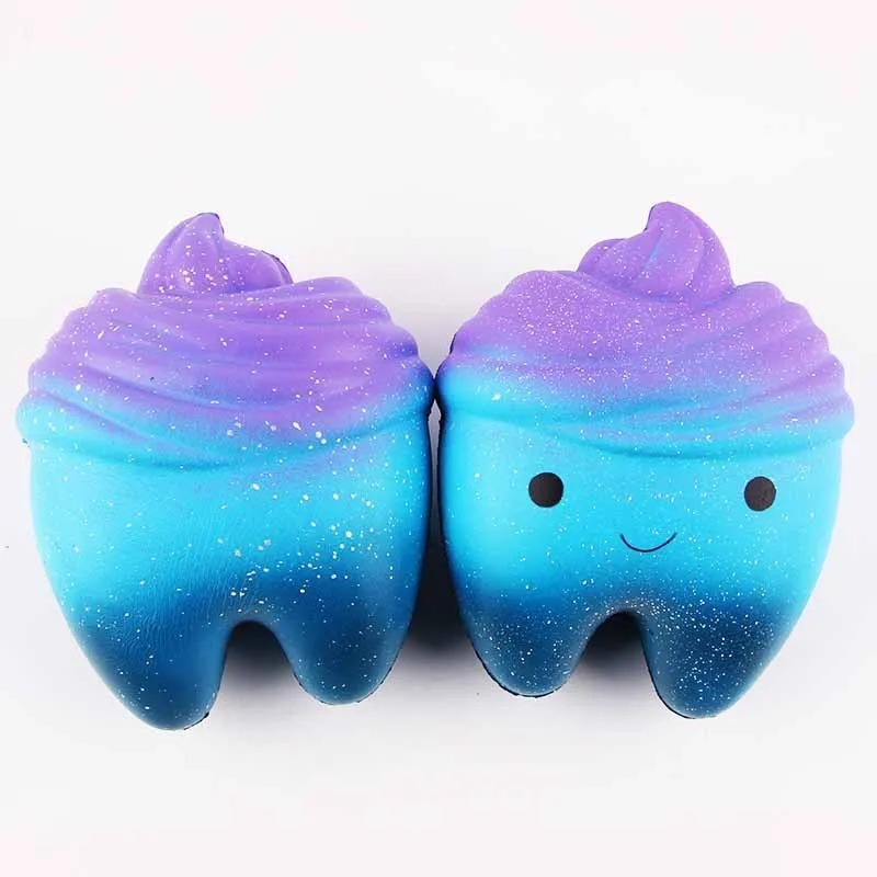 Стиль пены памяти ультра-мультфильм звезда Подвеска «зуб» пены памяти большая звезда зубы игрушка