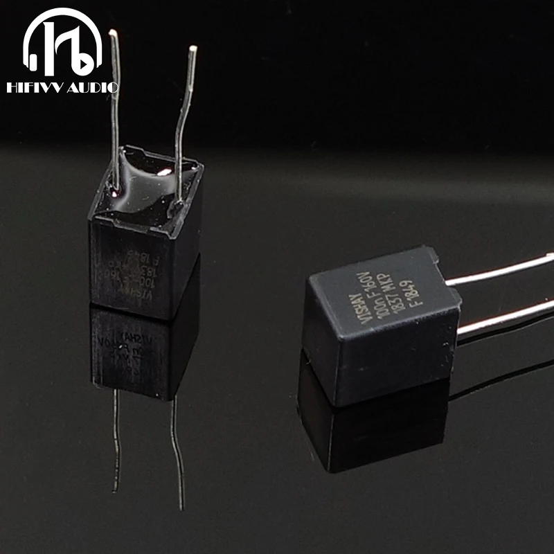 100% Оригинальные Hi-Fi радиальные пленочные конденсаторы VISHAY-ERO MKP1837 0 1 мкФ 160V 1% 104/100NF