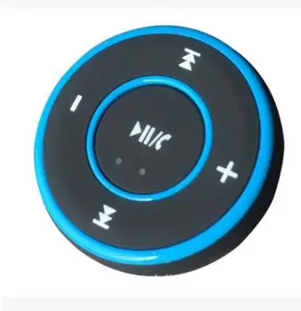 

New Wireless Bluetooth Media Remote Button Hands-free A2DP Audio Receiver Adapter Stereo with 3.5mm AUX Jack Car kit