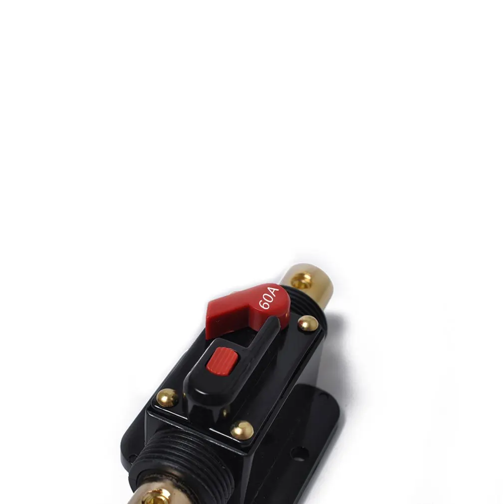 40A/60A/80A/100A DC Авто Грузовик Лодка стерео аудио автоматический выключатель ручного сброса предохранитель инвертора