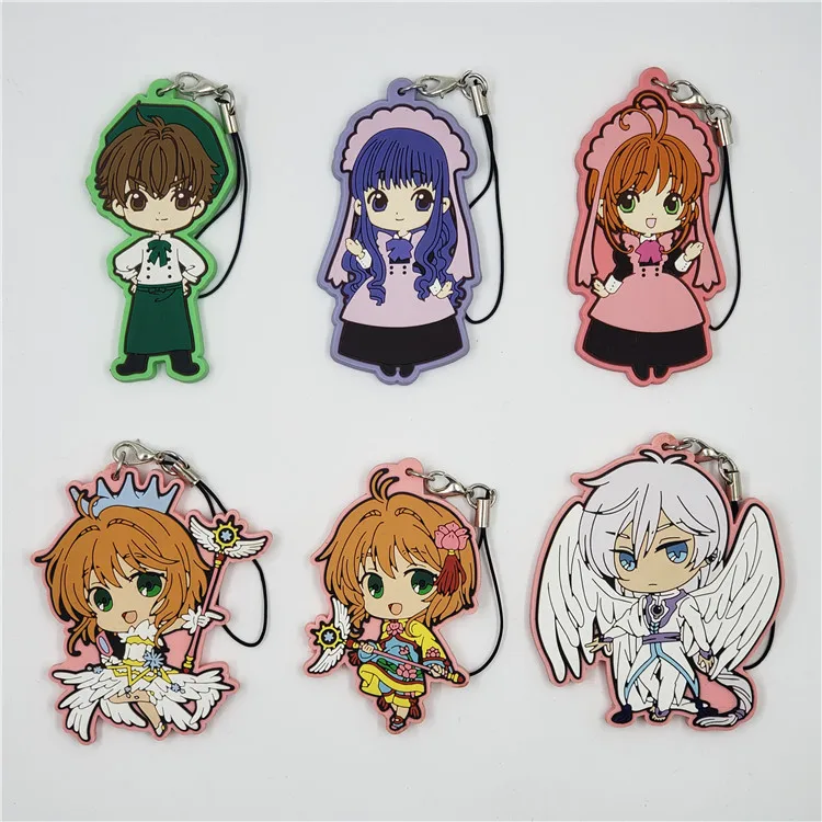 CARDCAPTOR SAKURA прозрачная карта аниме KINOMOTO Yue TUKISIRO YUKITO Daidouji Tomoyo LI SYAORAN TOUYA милый