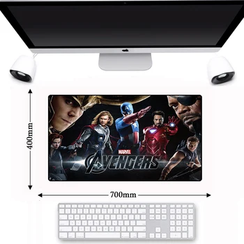 

Mouse Pad Non-slip Natural Rubber 700*400mm Avengerse Infinity War Computer Office Desk Laptop Gamer Large Keyboard Mousepad Mat