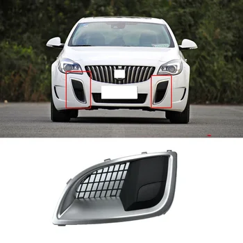 

CAPQX For BUICK REGAL GS 2009-2015 Front bumper Fog light garnish Frame foglamp Fog lamp hood Foglamps cover Grille Grill