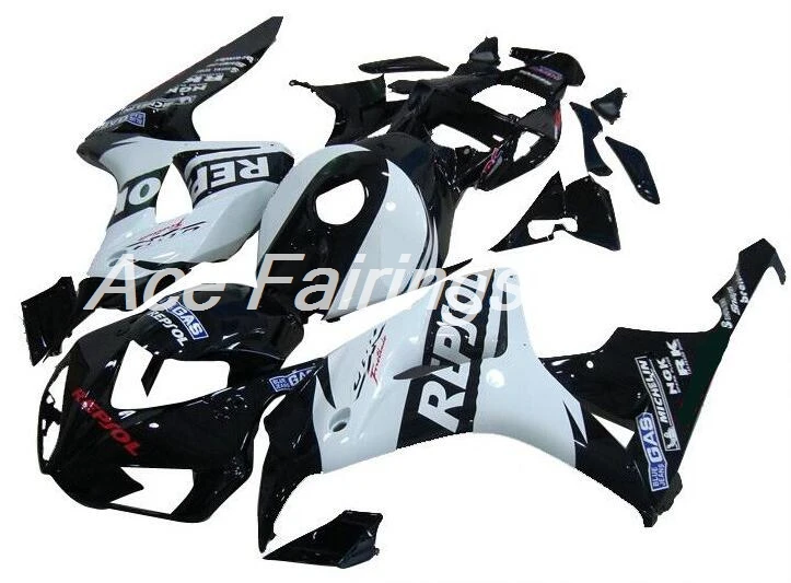 Топ литья под давлением ABS полный обтекатель комплект Подходит для Honda CBR1000RR 06 07 2006 2007 1000RR Обтекатели набор черный белый repsol