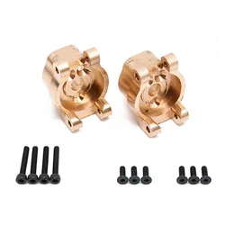 Kit de mise à niveau de l'essieu arrière C, contrepoids en laiton pour voiture RC pièces/ensemble TRX 4, pièces de Modification, 2 TRX 6 