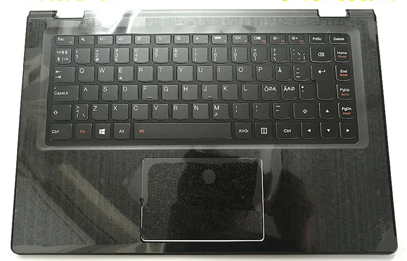 Абсолютно для lenovo Yoga 3 14 YOGA 700-14 чехол для ноутбука C чехол с подсветкой Клавиатура+ тачпад крышка 5CB0H35663