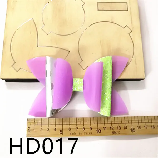 HD017 большой лук 6 дюймов пресс формы деревянные штампы для рукоделия|Вырубные