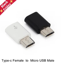 1 шт. Тип C женский микро USB Мужской адаптер конвертер Разъем для huawei xiaomi