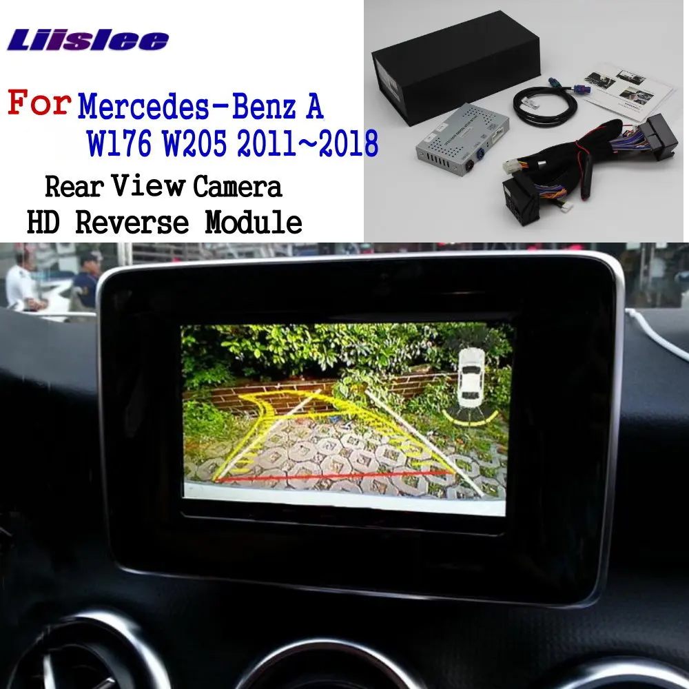 Liislee камера заднего вида для Mercedes-Benz A W176 W205 2011~ Adapte экран обновление дисплей резервного копирования декодер для камеры