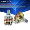 2PCS B1K B2K B5K B10K B20K B50K B100K B250K B1M 6Pin Shaft WH148 Amplifier Dual Stereo Potentiometer 1K 2K 5K 10K 50K 100K 250K ► Photo 1/2