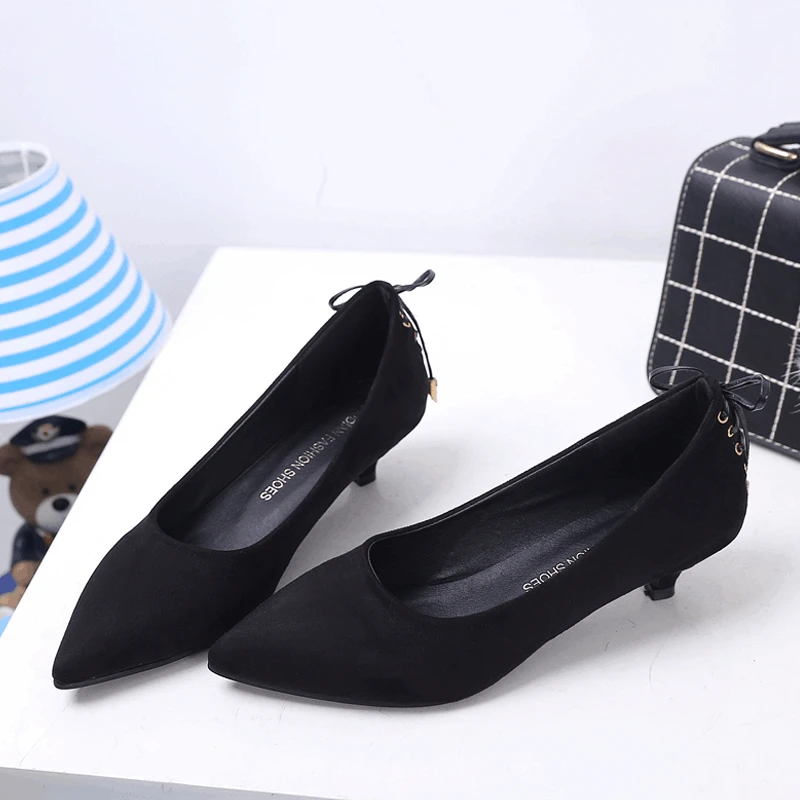 

2016 New Style Shoes Low Top Thin Heeled Casual Shoes Children Semi-high Heeled Sleeve Extra High Low-Cut WOMEN'S Shoes