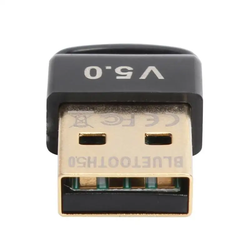 Передатчик приемник USB Bluetooth 5,0 адаптер Музыка Звук Аудио высококачественный пластик Прочный Портативный Ключ для ПК