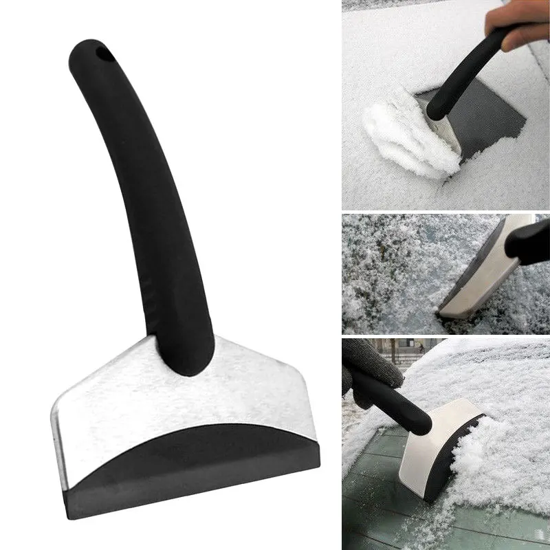 Vehemo лопатка для льда черный Запасной скребок для снега Defroster электрический прибор щетка для снега Открытый Универсальный