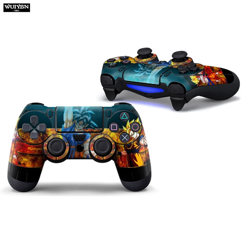 WUIYBN PS4 наклейка тонкий геймпад для PS4 контроллер SONY Dualshock 4 Playstation 4 аксессуары контроллер наклейка КОЖА
