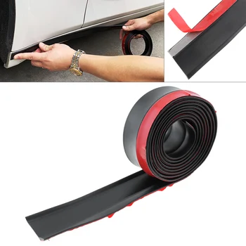 

1pcs 2'' X 98''Car Front Bumper Lip Splitter Spoiler Skirt Adhesive Protector Suitable for Car
