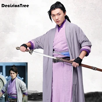

2020 Hanfu Men cosplay Chinese traditional dress Ancient Dynasty government officials TV General Clothing actor set