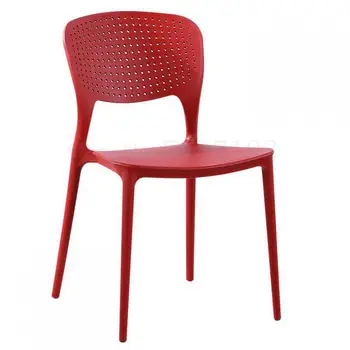 

Nordic Plastic Chair Adult Back Chair Home Simple Dining Chair Negotiating Training Chair Desk Chair Hollow Plastic Chair