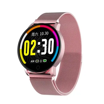 

Fashion Smart Bracelet Women Milanese Magnetic Wristband Fitness Tracker IP67 Smart Watch Blood Pressure Monitor Smartwatch Men