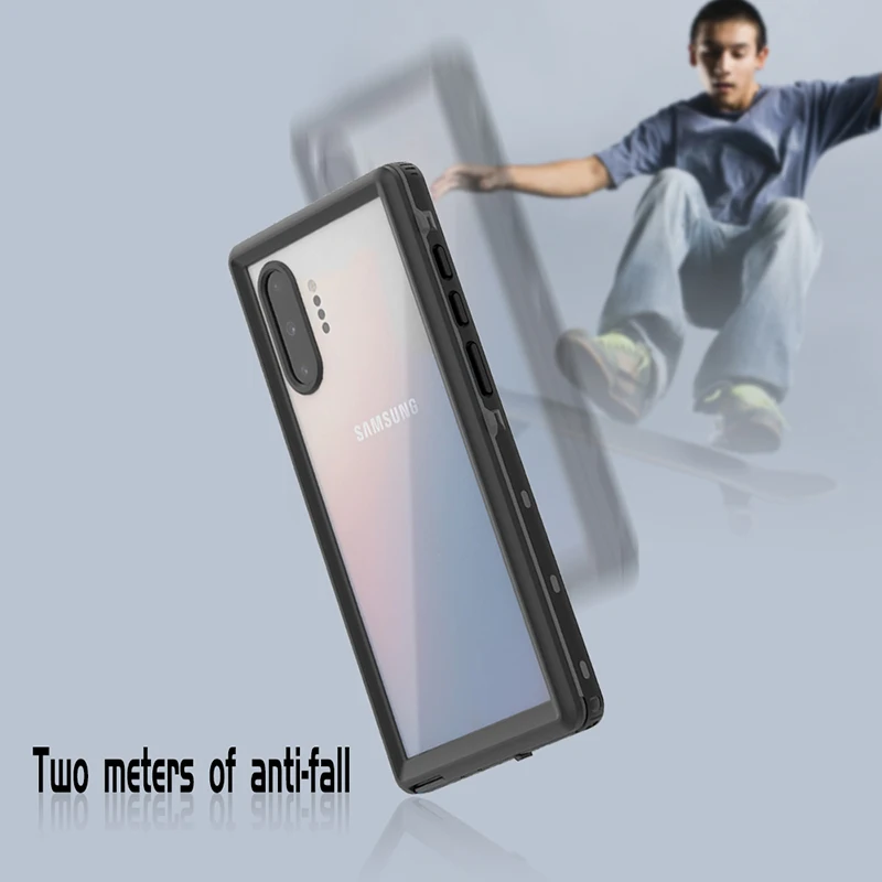 Under Water Real Waterproof Case For Samsung S20 Ultra Note 10 +Transparent Water Proof Case For Samsung S10 S9 Plus Phone Case Under Water Real Waterproof Case For Samsung S20 Ultra Note 10 +Transparent Water Proof Case For Samsung S10 S9 Plus Phone Case